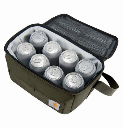 Insulated 12 Can Two Compartment Lunch Cooler