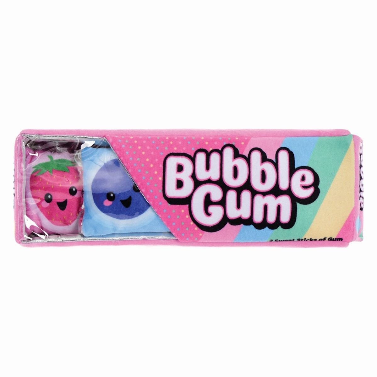 iScream Bubblegum Packaging Bubblegum Scented Fleece Plush