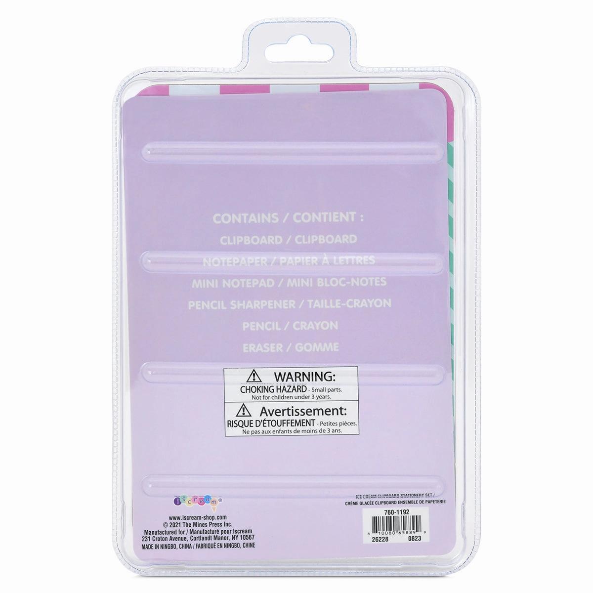 iScream Clipboard Stationery Set