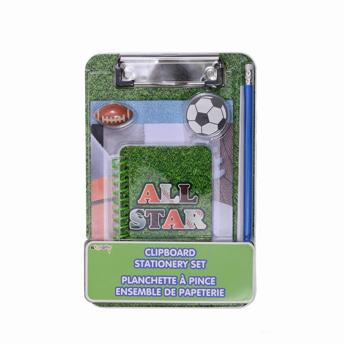 iScream Clipboard Stationery Set