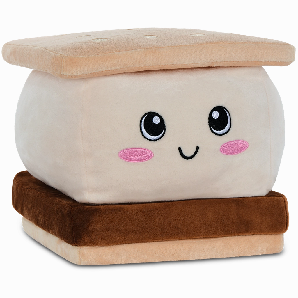 iScream Graham the S'more Scented Embossed Pillow