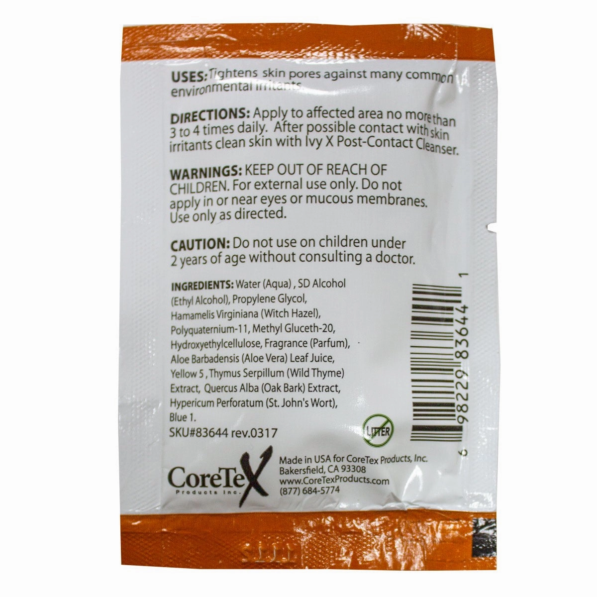 Ivy X Pre-Contact Skin Solution