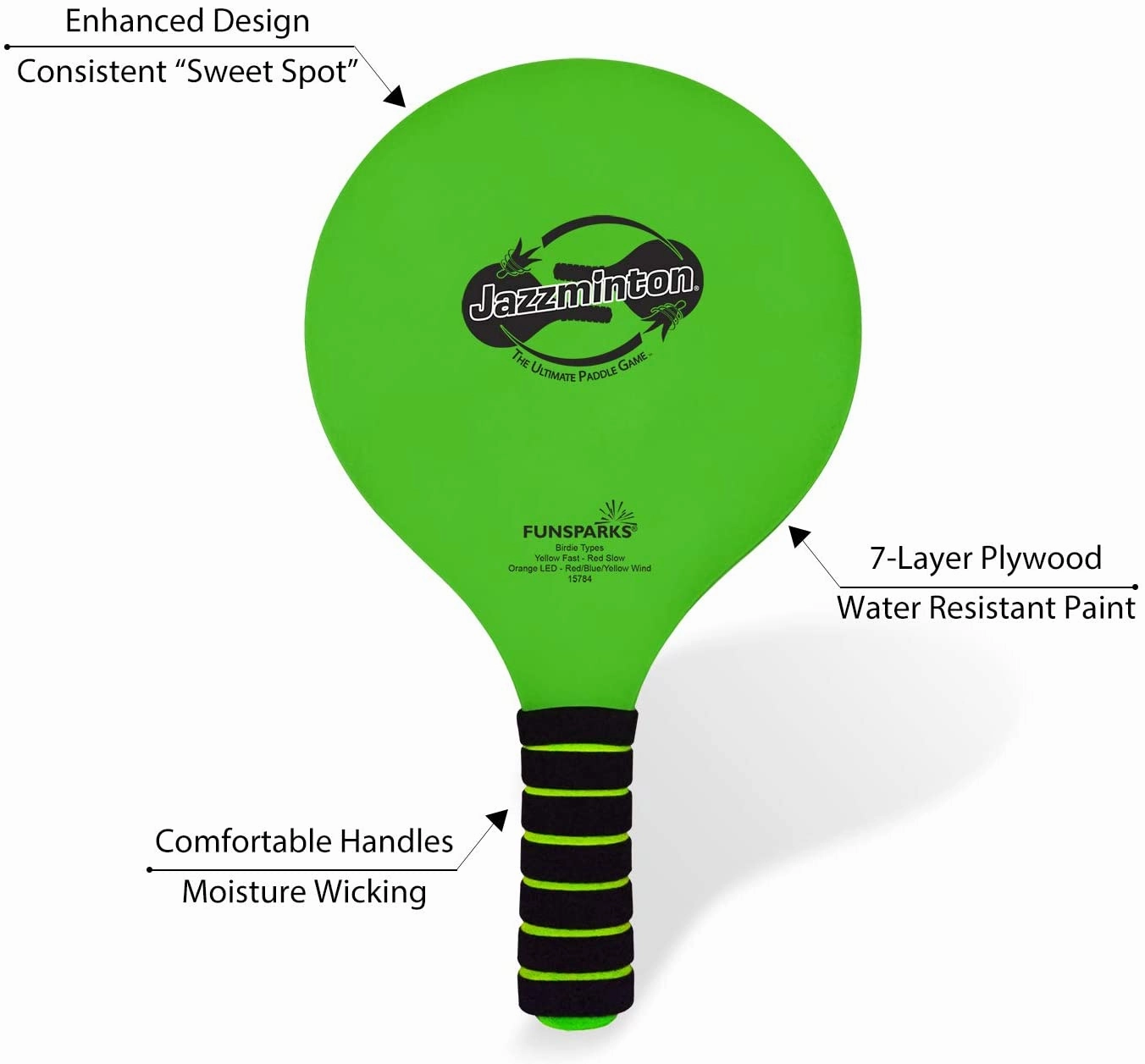 Jazzminton Paddle Ball