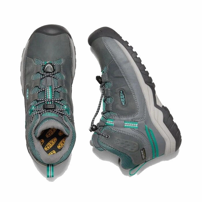 KEEN Big Kids' Targhee Mid Waterproof Hiking Boot