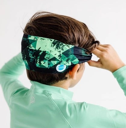 Kids Green Fusion Swim Goggles