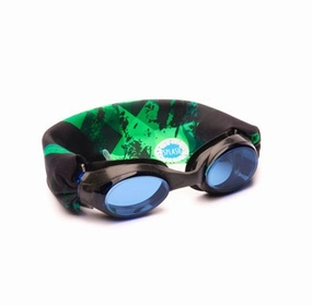 Kids Green Fusion Swim Goggles