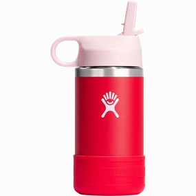 Kids Wide Mouth 12 oz with Straw Lid & Boot