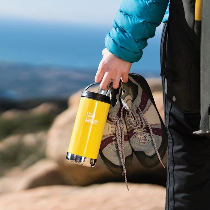 Klean Kanteen Insulated TK Wide with Caf Cap 355ml - Berry