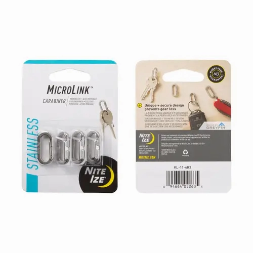 Microlink Carabiner - 4Pk