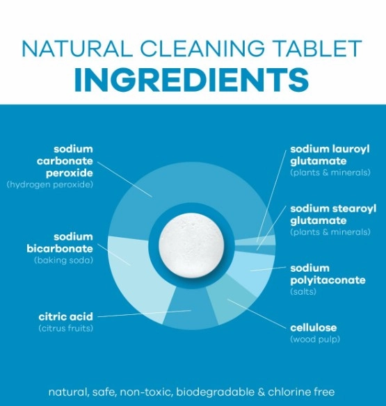 Natural Cleaning Tablets