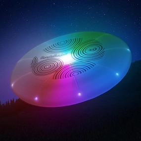 Nite Ize FlashFlight Light Up Flying Disc with Disc-O Select