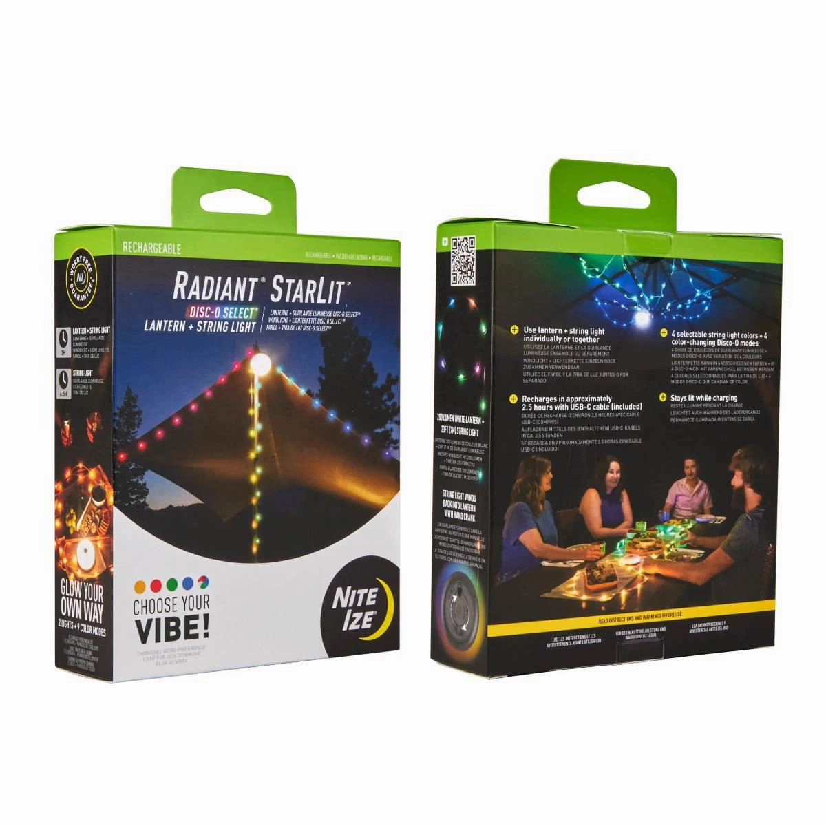 Nite Ize Radiant StarLit Disco-Select Lantern   String Light