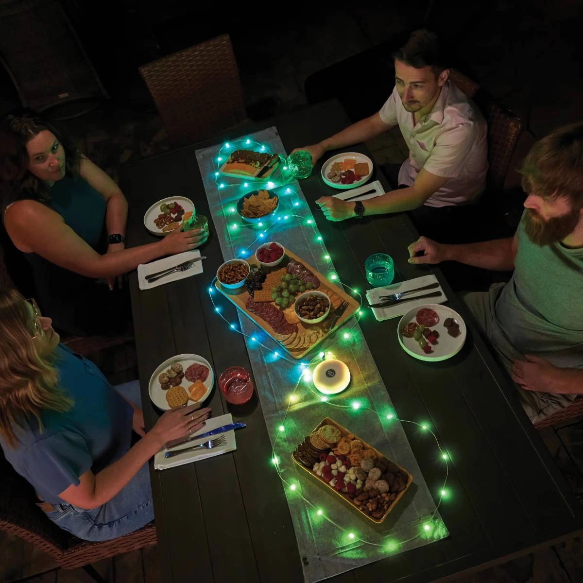 Nite Ize Radiant StarLit Disco-Select Lantern   String Light
