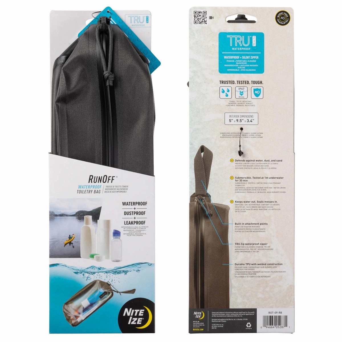 Nite Ize RunOff Waterproof Toiletry Bag