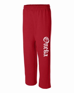 Oneka Open Bottom Sweatpants