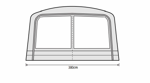 Outdoor Revolution Airedale 6S /6SE Front Porch Extension