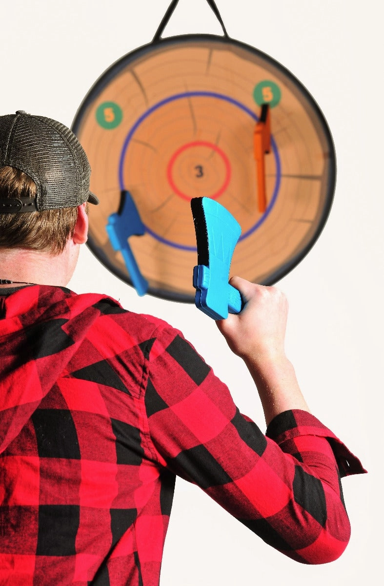 Outside Inside Backpack Axe Throwing