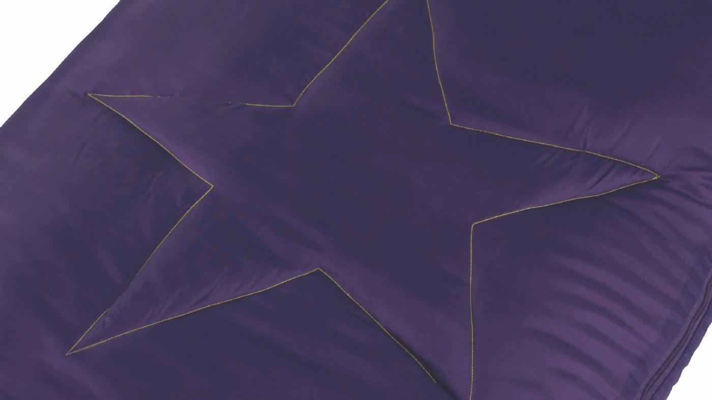 Outwell Cave Kids Purple Sleeping Bag