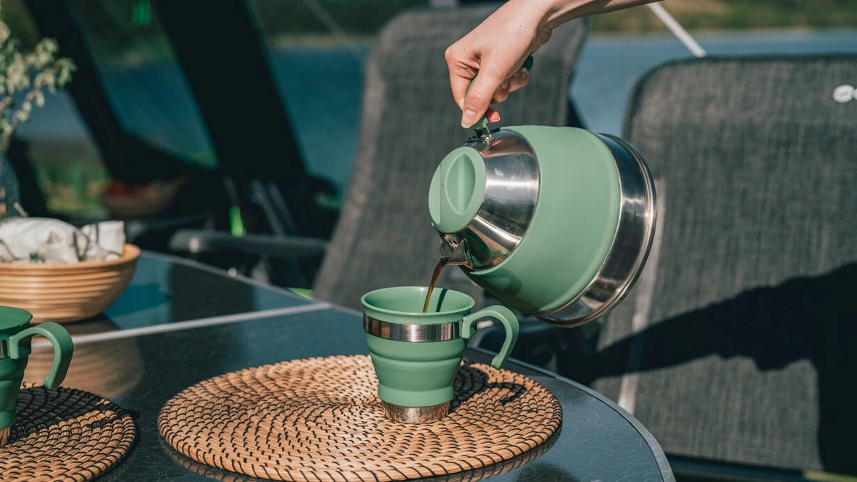 Outwell Collaps Kettle 1.5 L Shadow Green