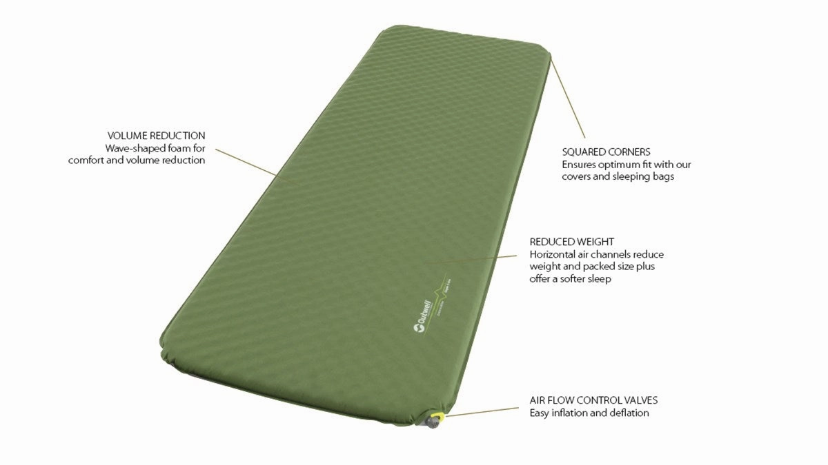 Outwell Dreamcatcher Single 7.5cm Self Inflating Mat