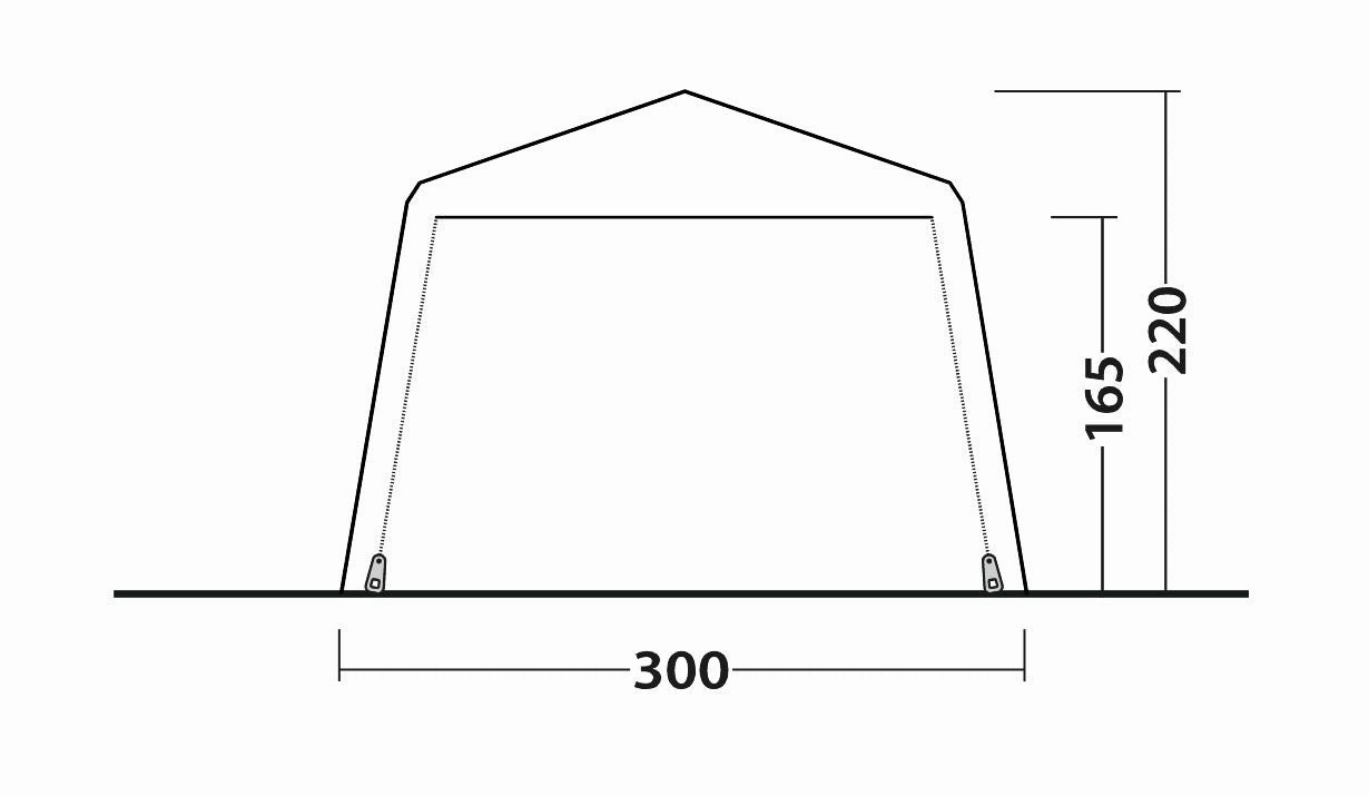 Outwell Fastlane 300 Shelter