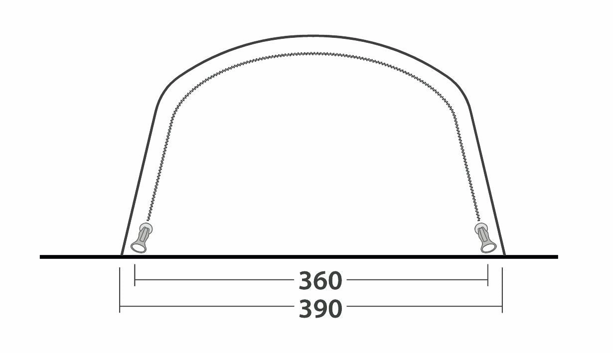Outwell Hayward Lake 6 Air TC Tent (2024)