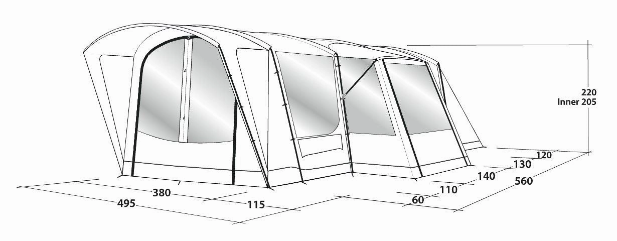 Outwell Montana 6PE Tent 2022