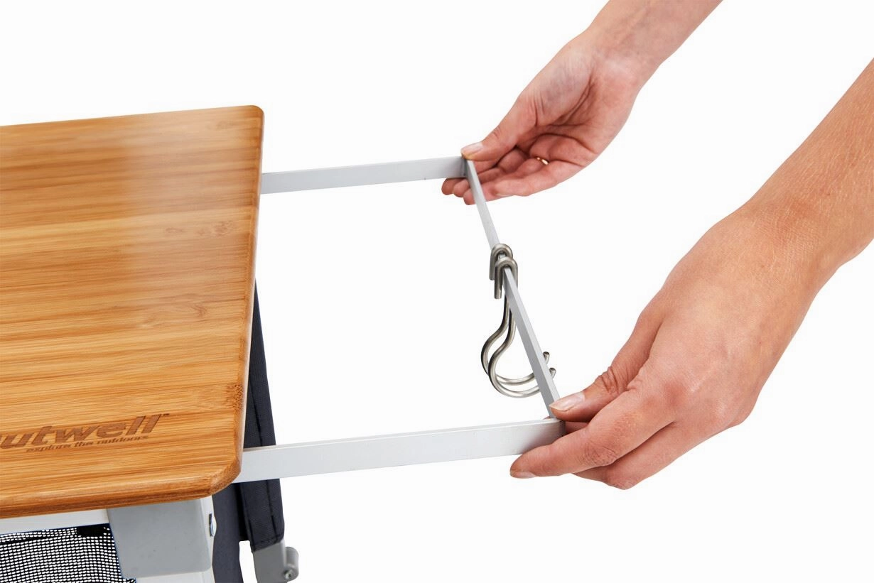 Outwell Padres Kitchen Table Bamboo Tabletop