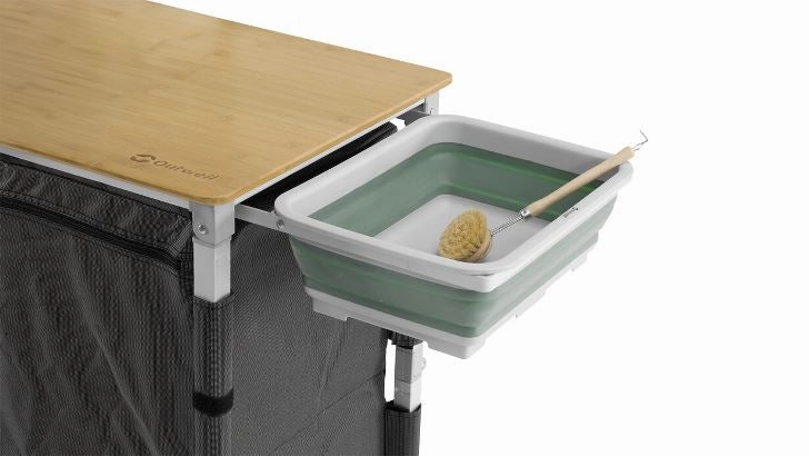 Outwell Padres XL Kitchen Table Bamboo Tabletop