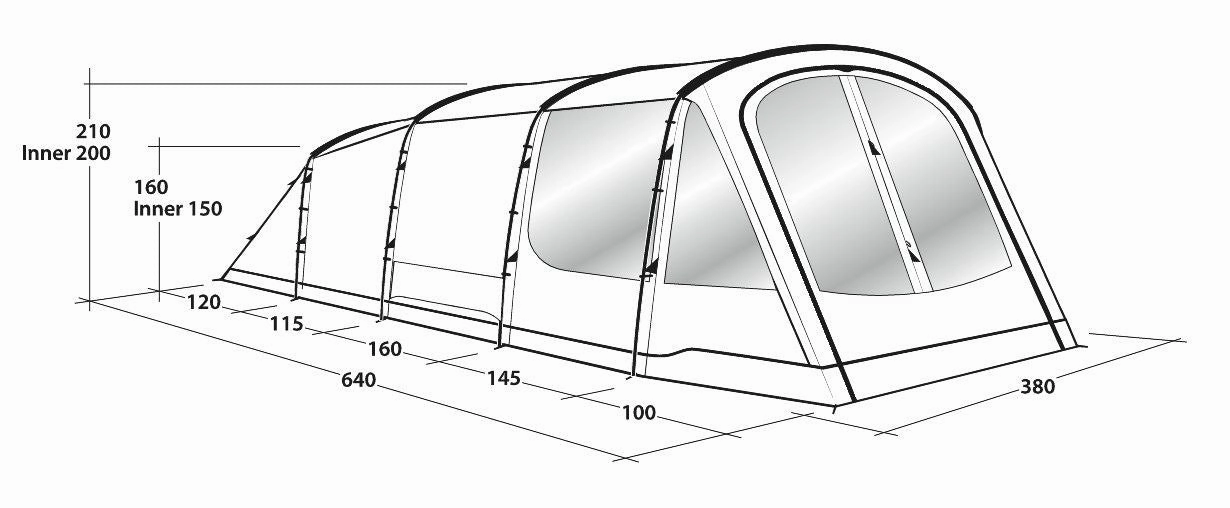 Outwell Tent Norwood 6