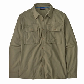 Patagonia L/S Self Guided Sun Shirt River Rock Green Patagonia Outdoor
