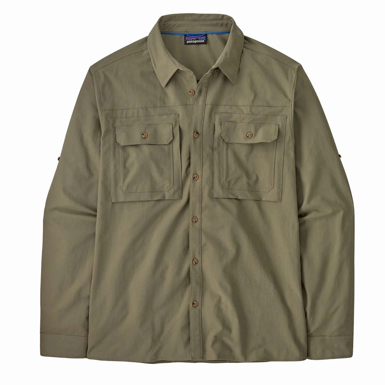 Patagonia L/S Self Guided Sun Shirt River Rock Green Patagonia Outdoor