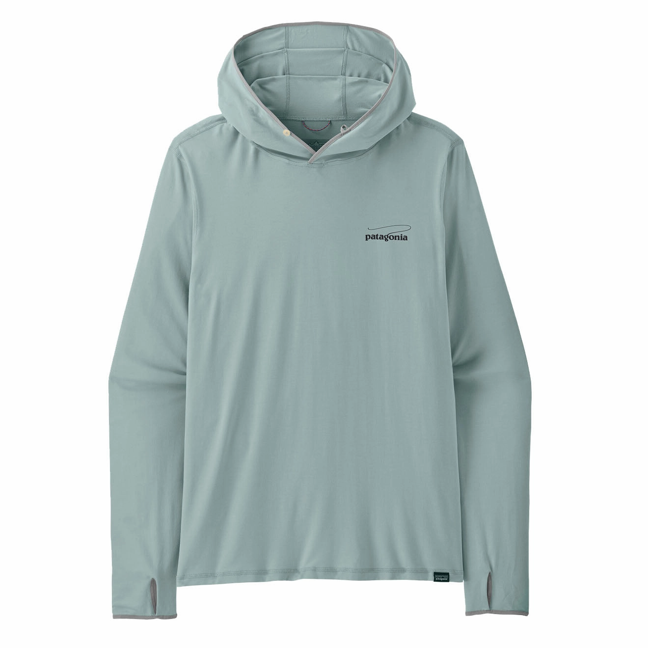 Patagonia Tropic Comfort Natural Graphic Hoody Casting Logo / Thermal Blue Patagonia Outdoor
