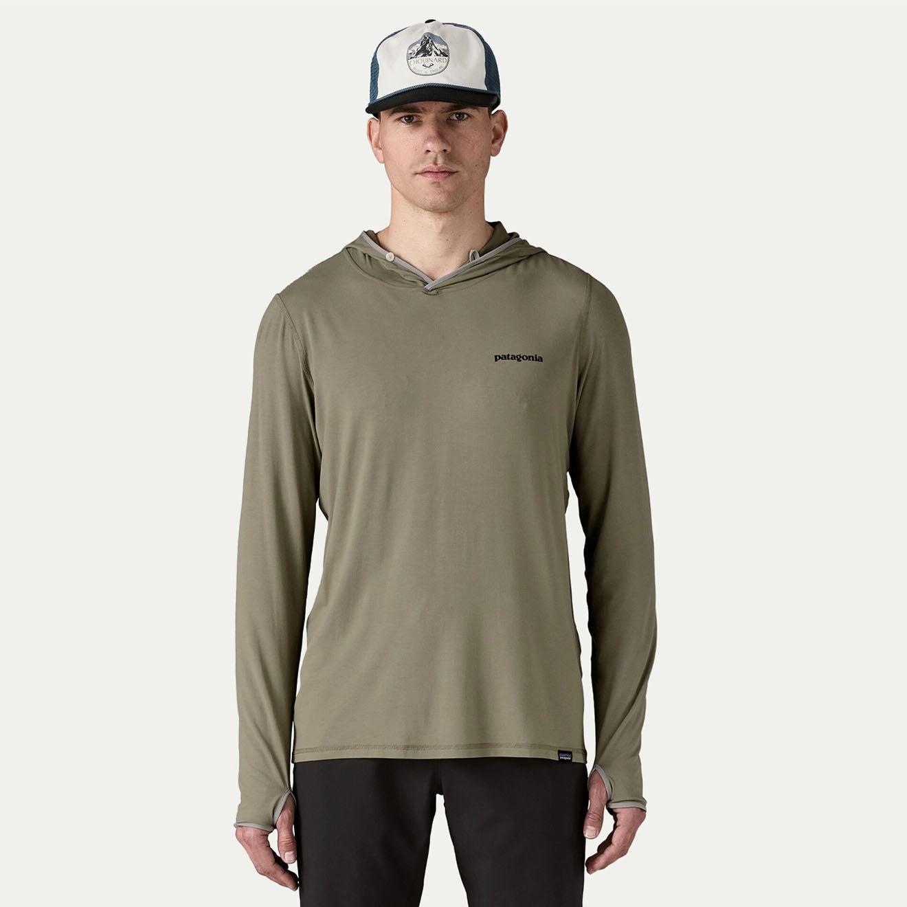Patagonia Tropic Comfort Natural Graphic Hoody Fitz Roy Trout / River Rock Green Patagonia Outdoor