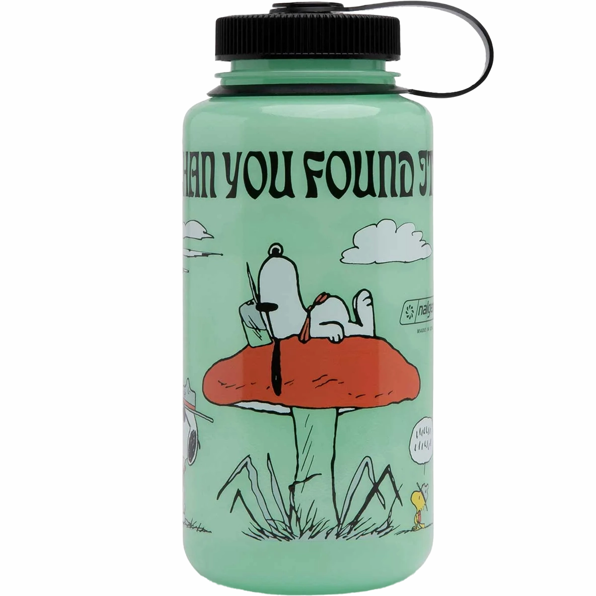 Peanuts x Parks Project Recycled Water Bottle and Sticker Pack
