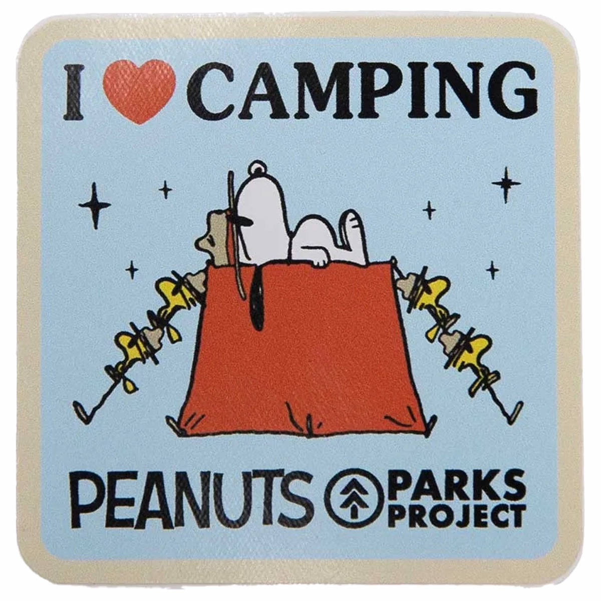 Peanuts x Parks Project Recycled Water Bottle and Sticker Pack
