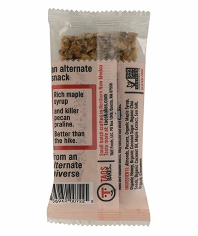 Pecan Praline & Maple Syrup Bar - 1pk