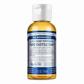 Peppermint Pure-Castile Liquid Soap - (2 oz.)