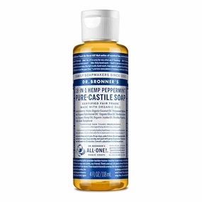 Peppermint Pure-Castile Liquid Soap - (4 oz.)