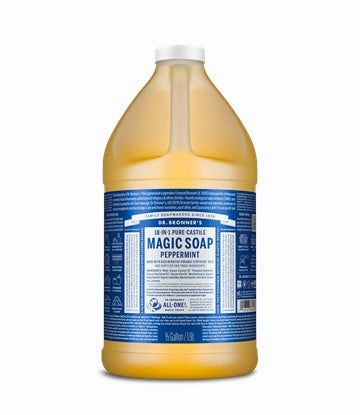Peppermint Pure-Castile Magic Soap - 64oz