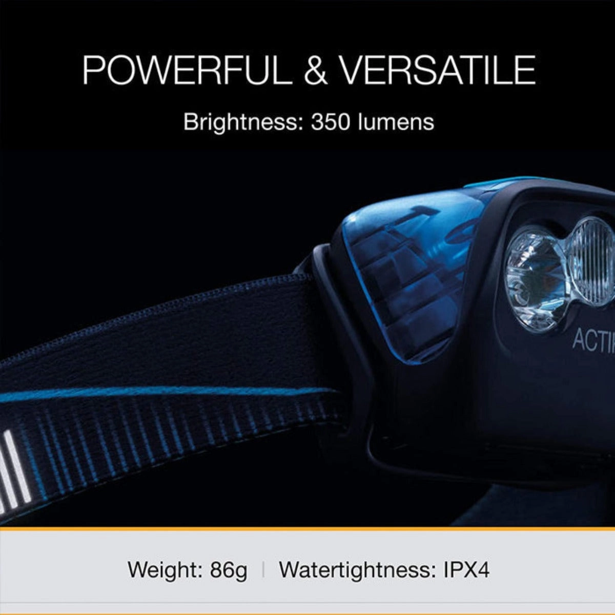 Petzl ACTIK 350 Lumen Headlamp