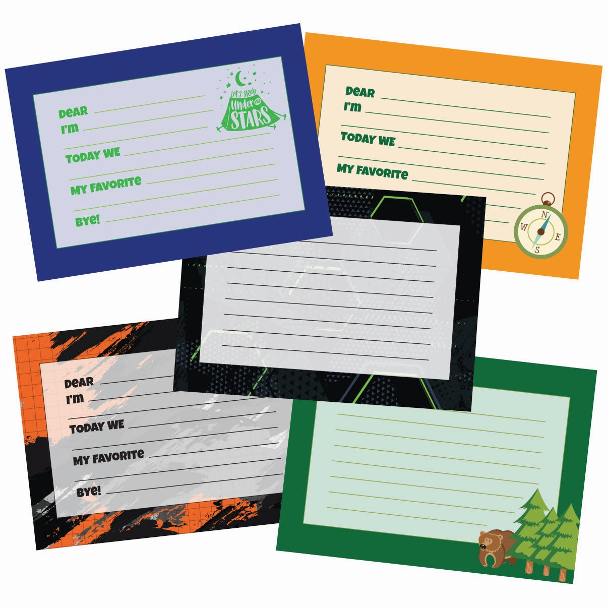 Postcard - Variety 10 Pack