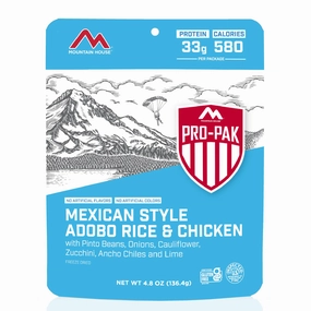Pro-Pak Mexican Style Adobo Rice & Chicken
