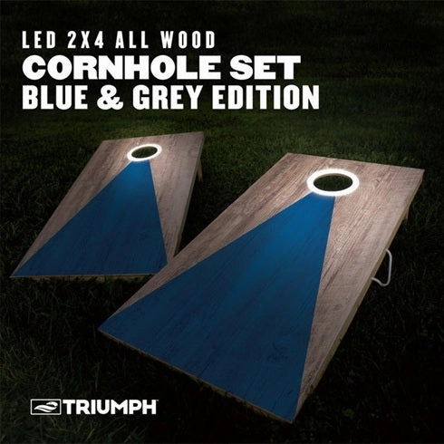 Pro Series LED 2x4 All-Wood Cornhole Set