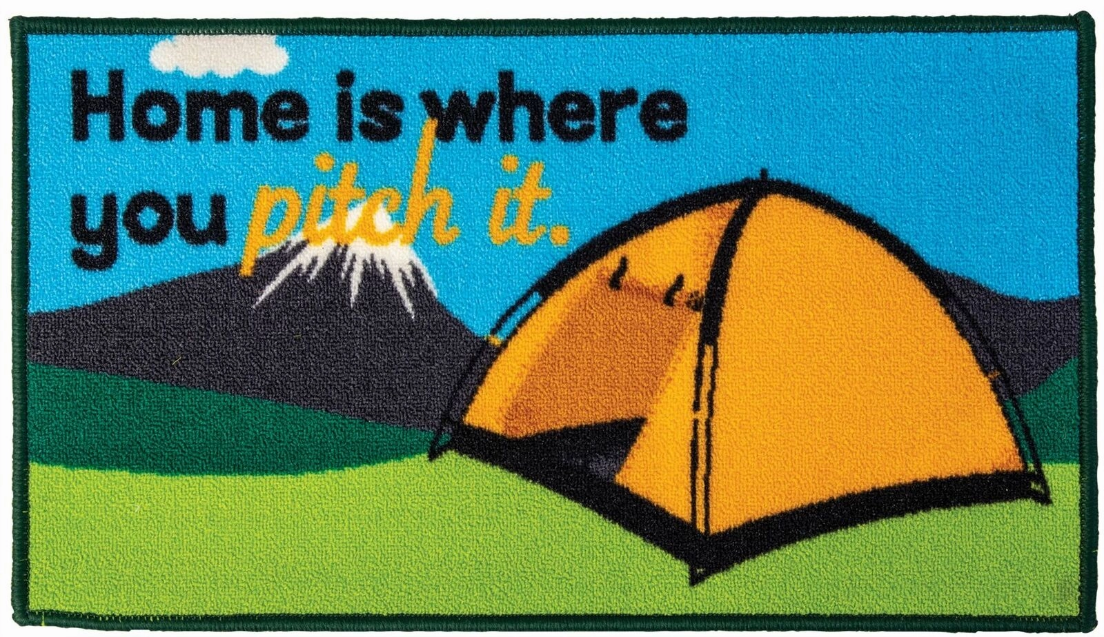 Quest Washable home is where you pitch it (tent) mat