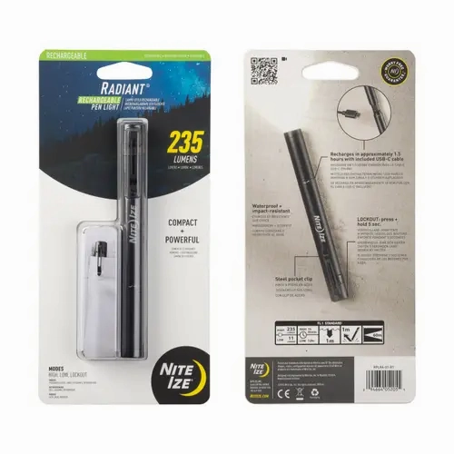 Radiant Rechargeable Pen Light