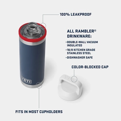 Rambler 18 oz. Water Bottle with Chug Cap