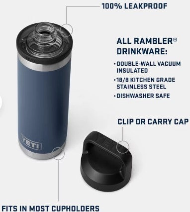 Rambler 18 oz. Water Bottle with Chug Cap