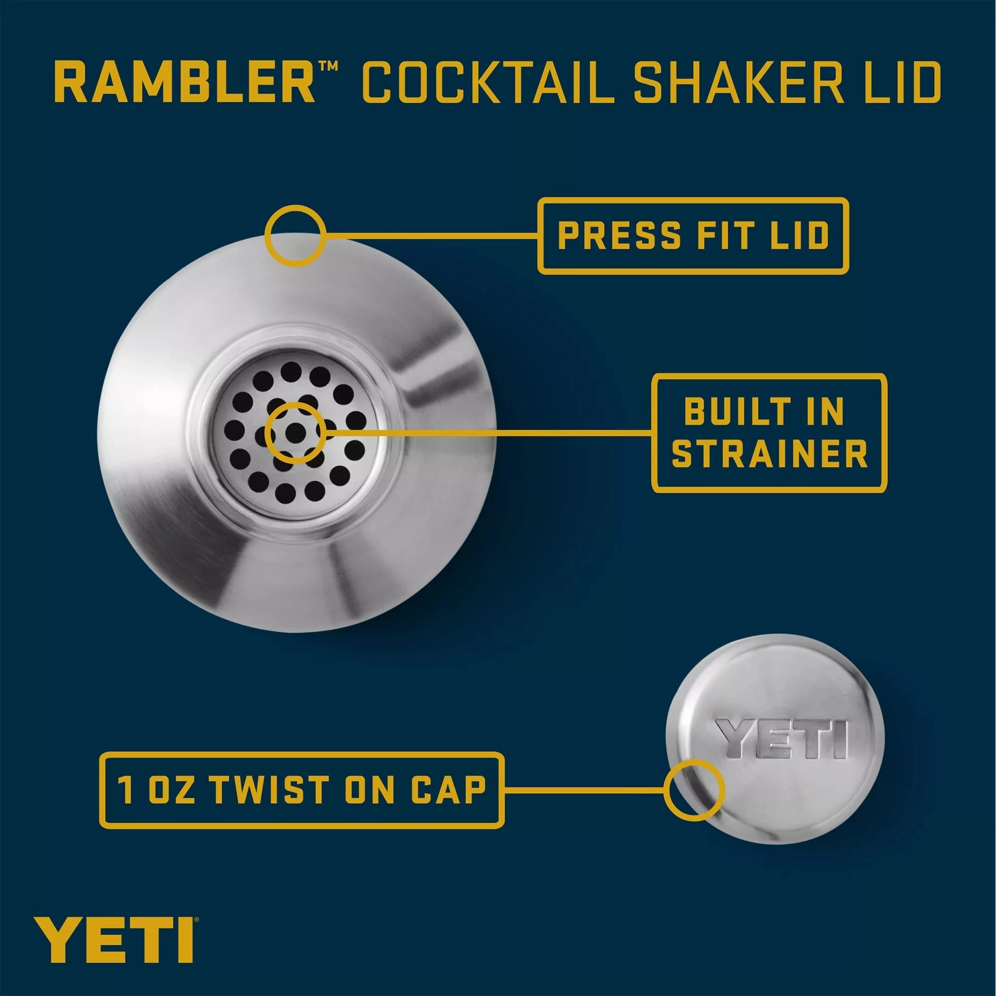 Rambler 20 oz. Cocktail Shaker