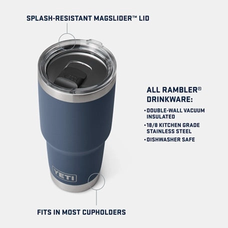 Rambler 30 oz. Tumbler with MagSlider Lid